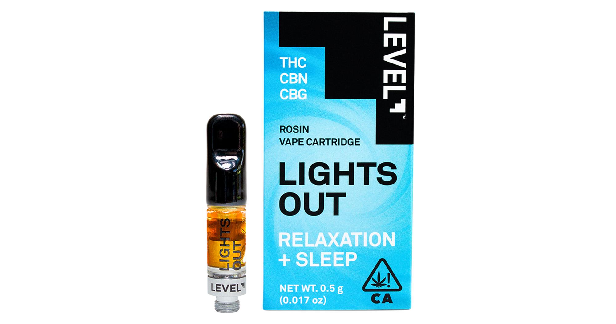 Lights Out Rosin Cartridge