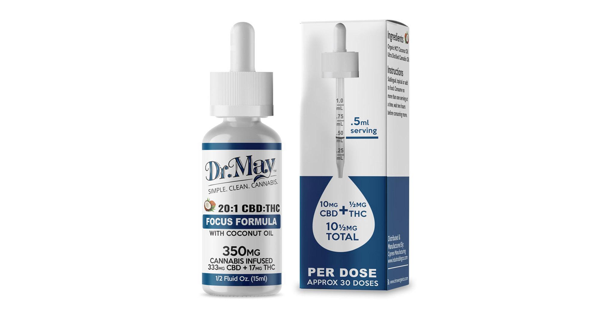 Focus Formula 20:1 CBD 350mg Tincture