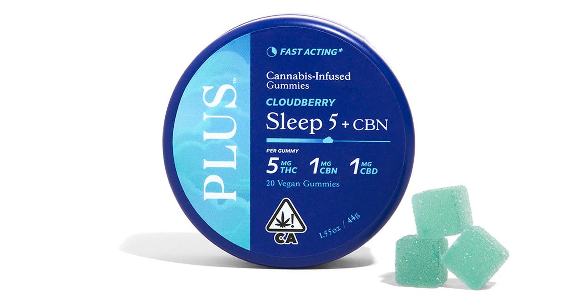 Cloudberry 5:1:1 Sleep Rosin Gummies