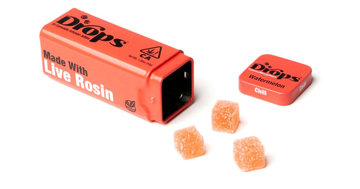 Watermelon Live Rosin Gummies