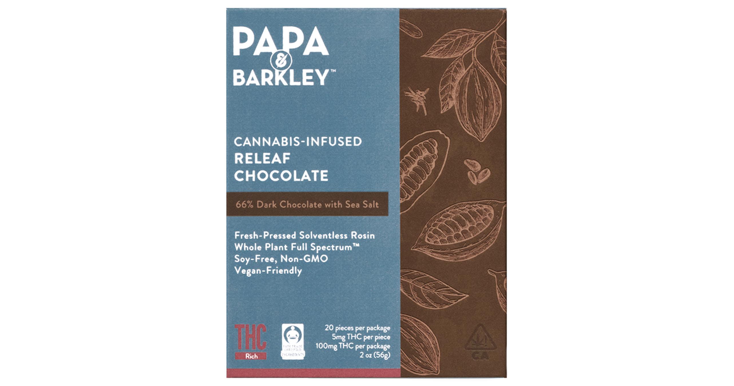 Releaf Dark Chocolate Sea Salt