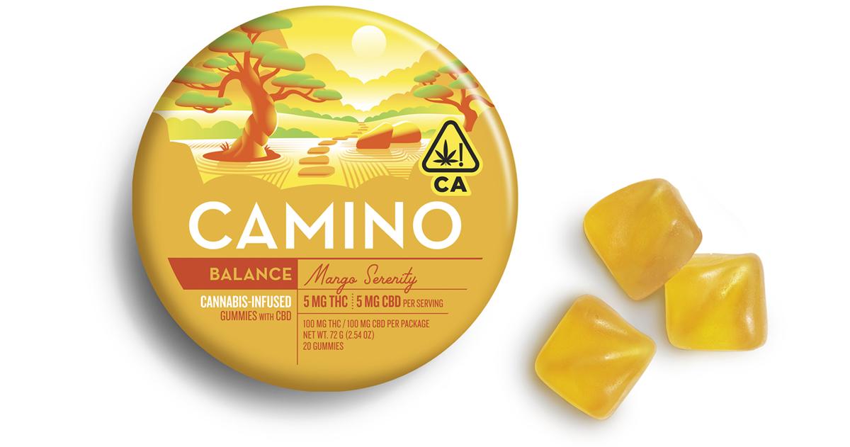 Mango Serenity 1:1 THC:CBD Gummies