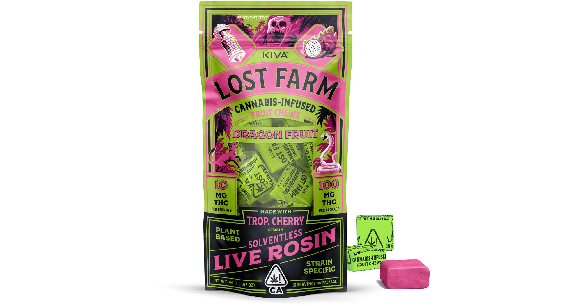 Dragon Fruit Trop Cherry Live Rosin Fruit Chews