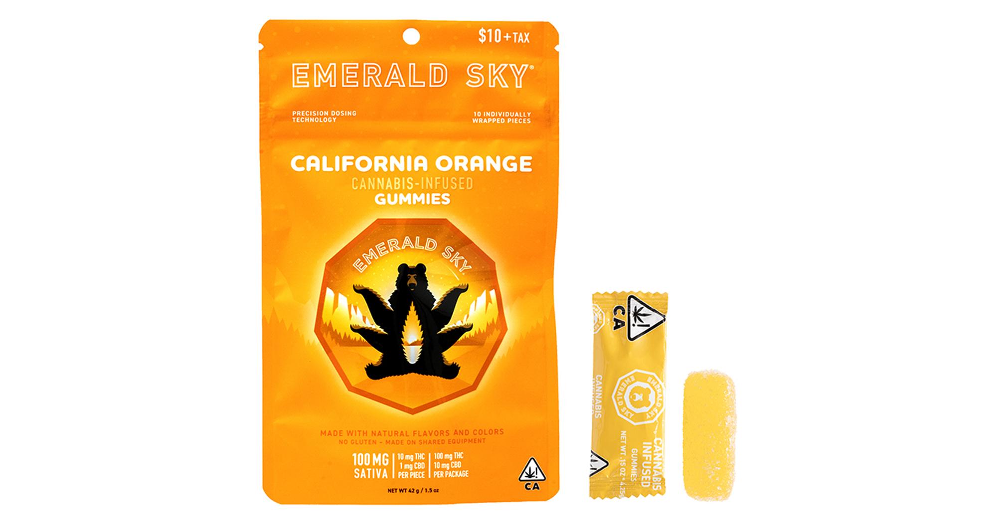 California Orange 10:1 Gummies