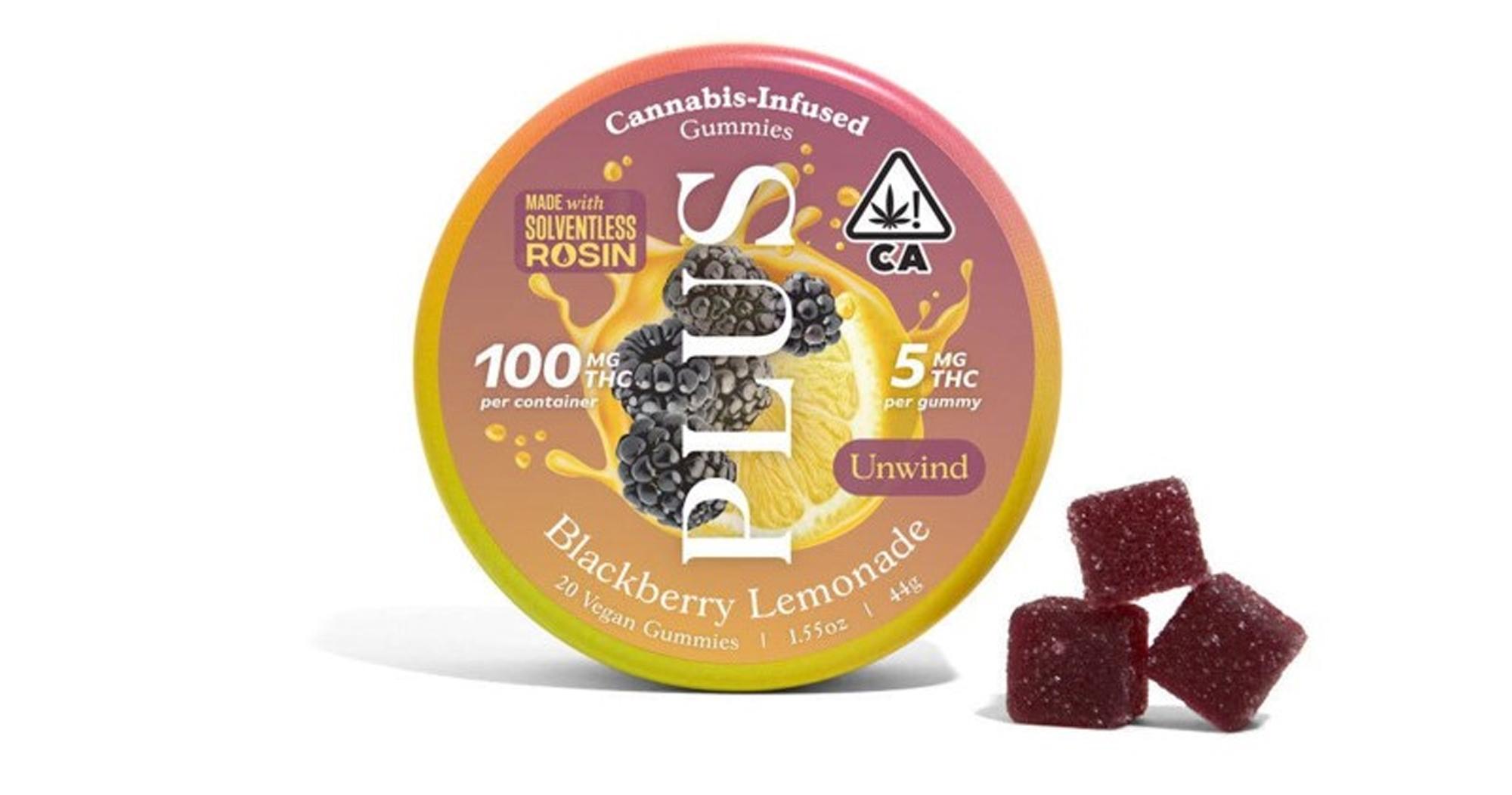 Blackberry Lemonade Rosin Gummies