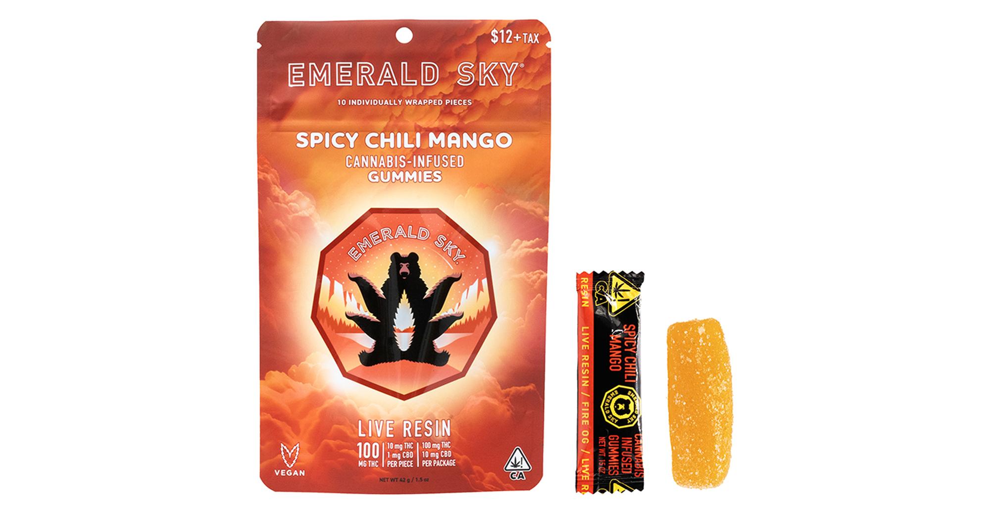 Spicy Chili Mango 10:1 Live Resin Gummies