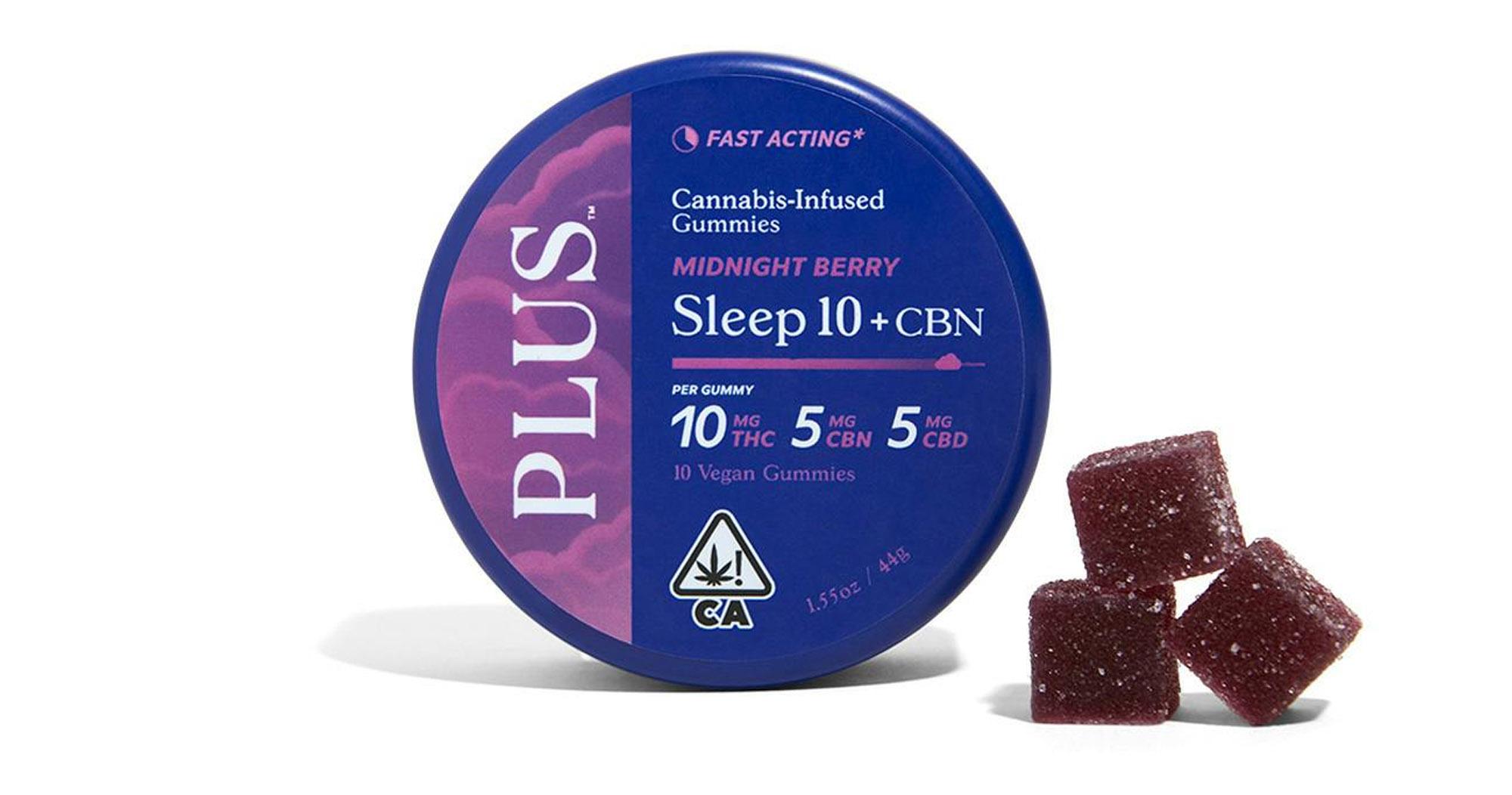 Midnight Berry 10:5:5 Sleep Rosin Gummies