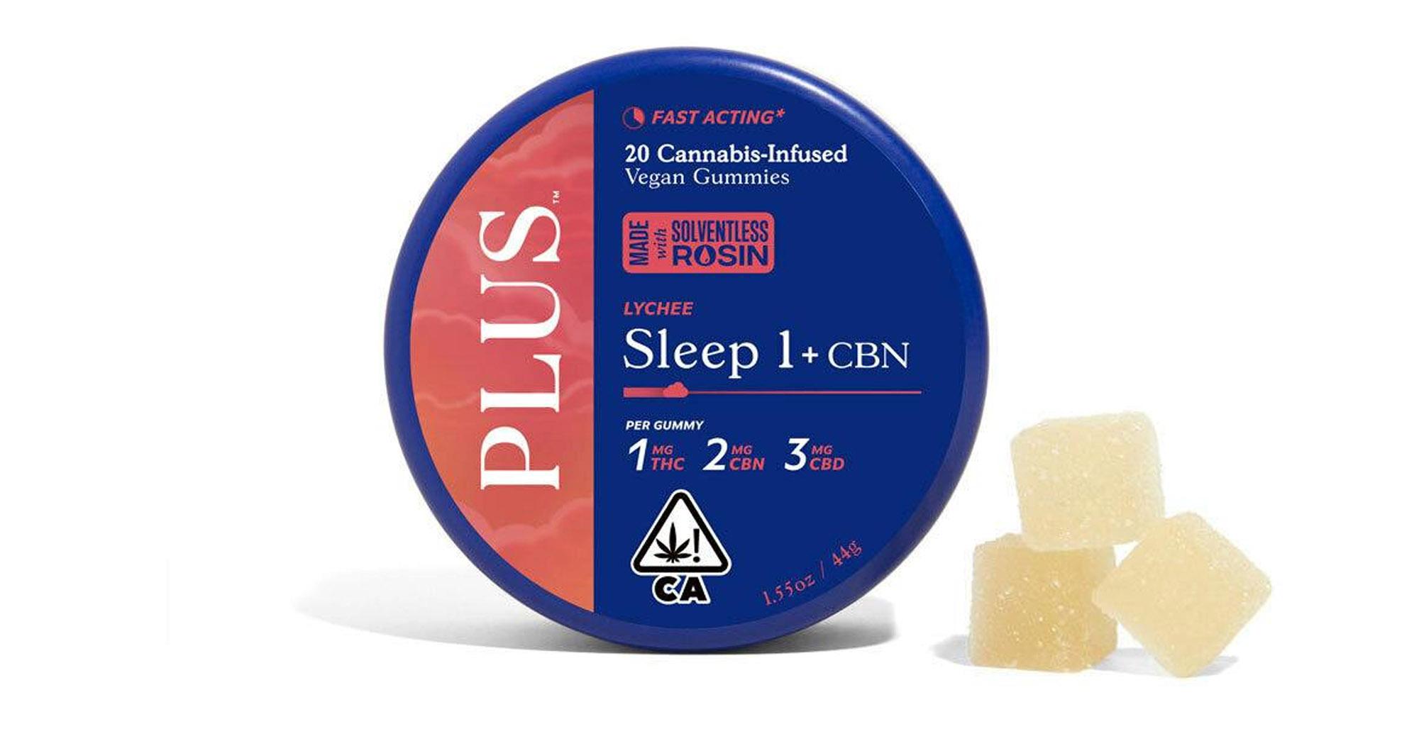Lychee 1:2:3 Sleep Rosin Gummies